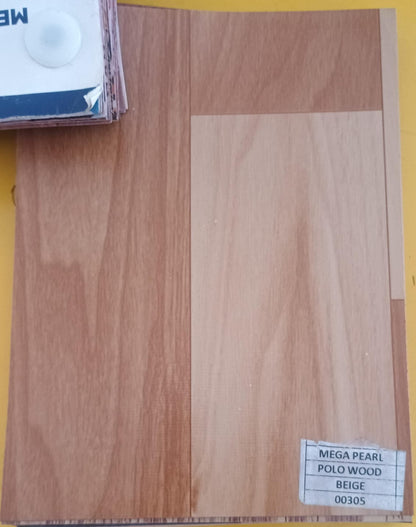 Mega Pearl Polo Wood Beige Pvc Flooring