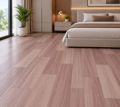 Mega Pearl Polo Wood R. Brown Pvc Flooring
