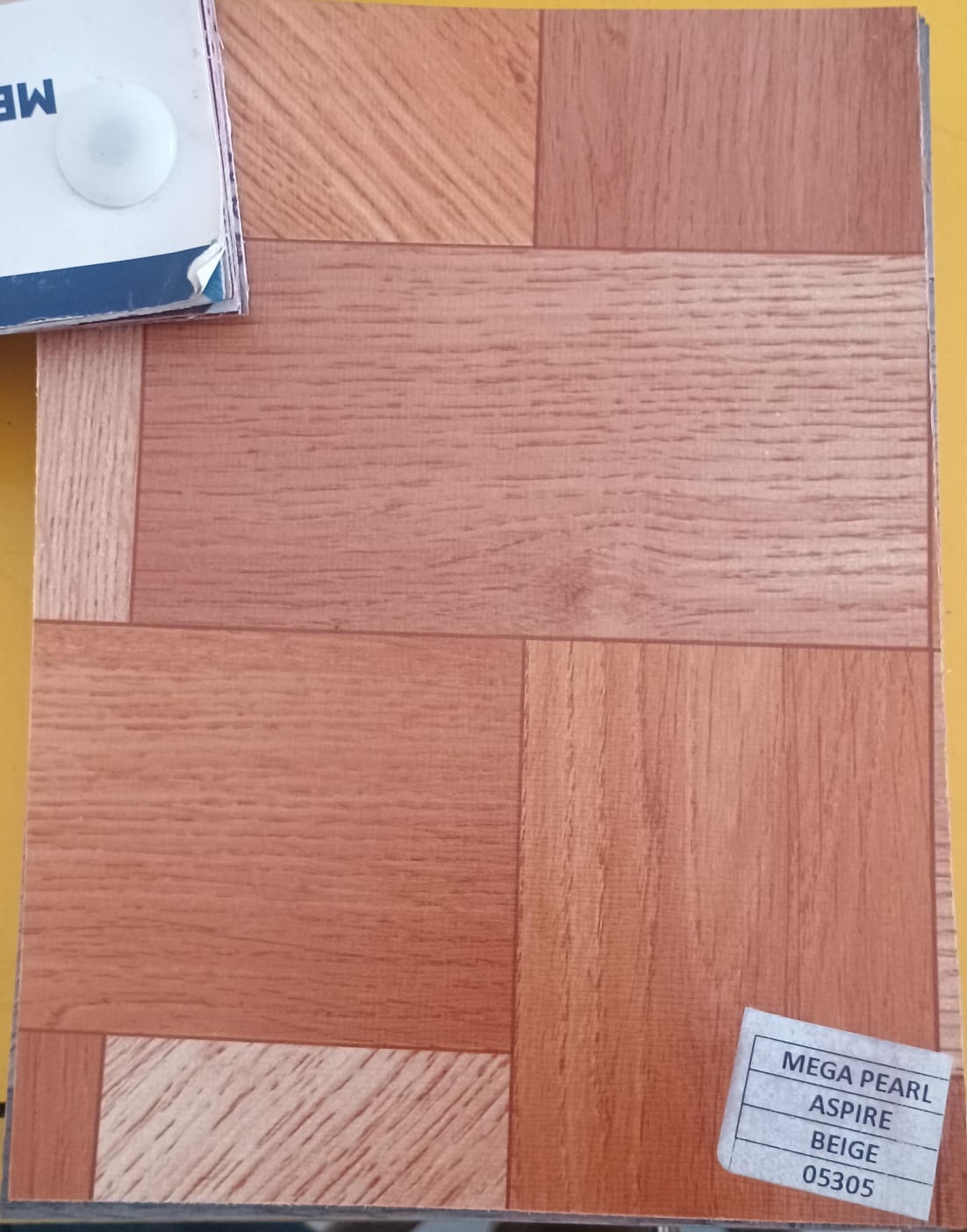 Mega Pearl Aspire Beige Pvc Flooring