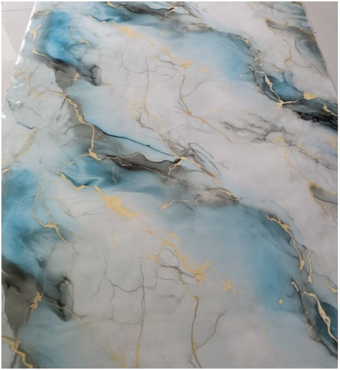 Blue Diamond Pvc Self adhesive Wallpaper